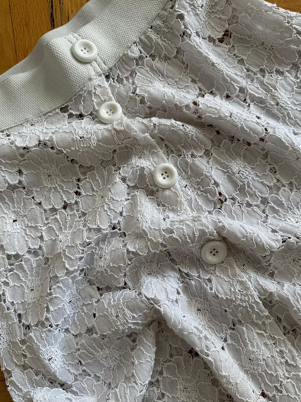 Vintage Full Güpür Dantel Etek