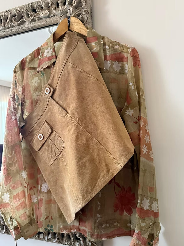 Morgan de Toi Vintage 2000's Y2K Süet Etek