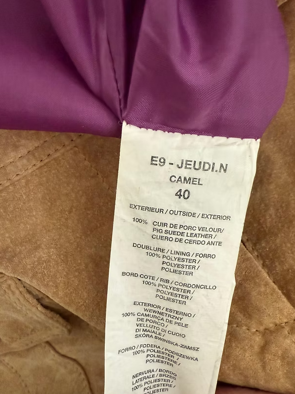 Morgan de Toi Vintage 2000's Y2K Süet Etek