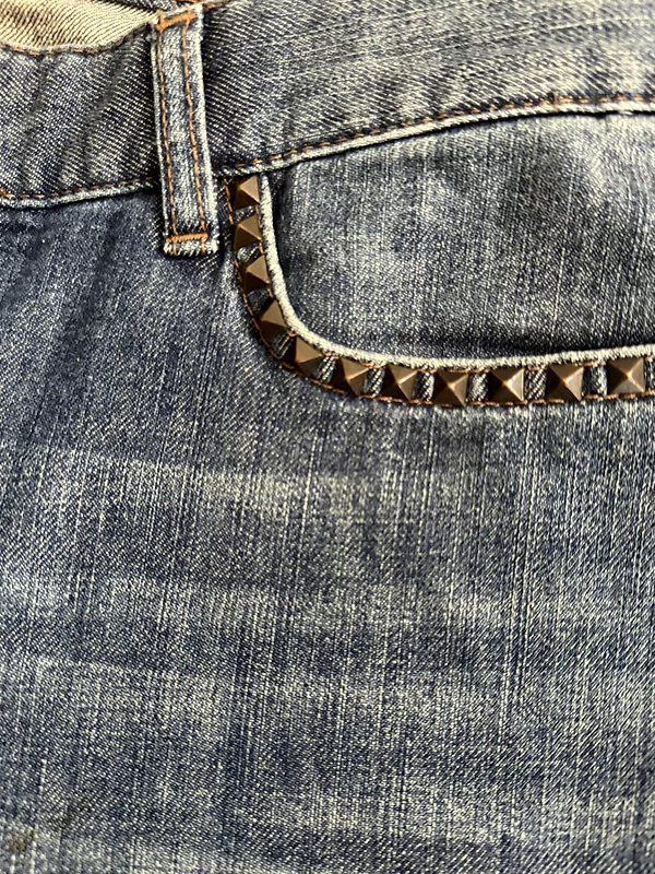 Massimo Dutti Zımba Detaylı Jean Pantolon