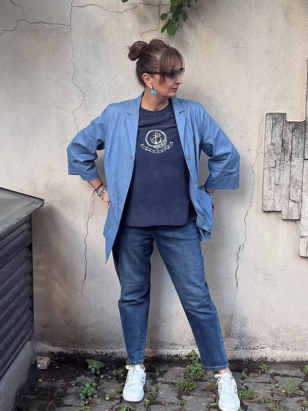 Marina Rinaldi Jean Ceket