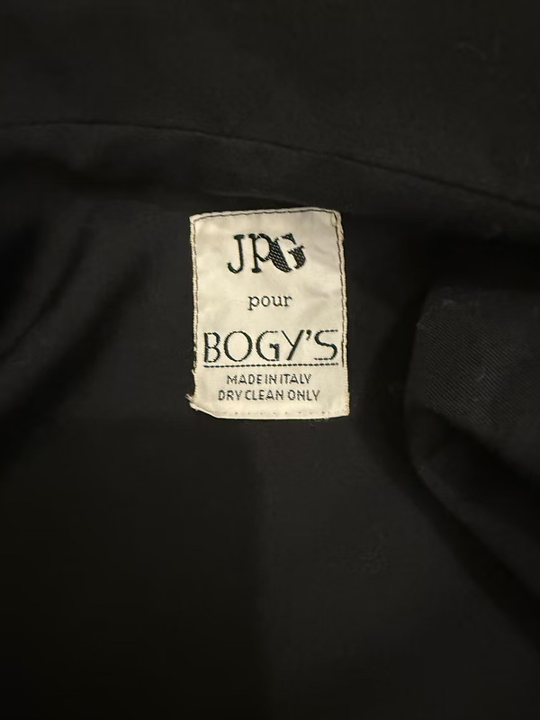 Jean Paul Gaultier Pour Bogy's Vintage 80 Smokin Ceket