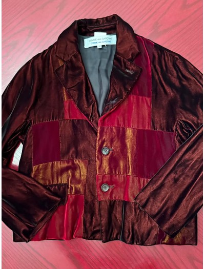 Comme des Garçons / Patchwork Kadife Ceket