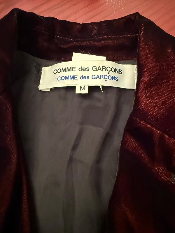 Comme des Garçons / Patchwork Kadife Ceket