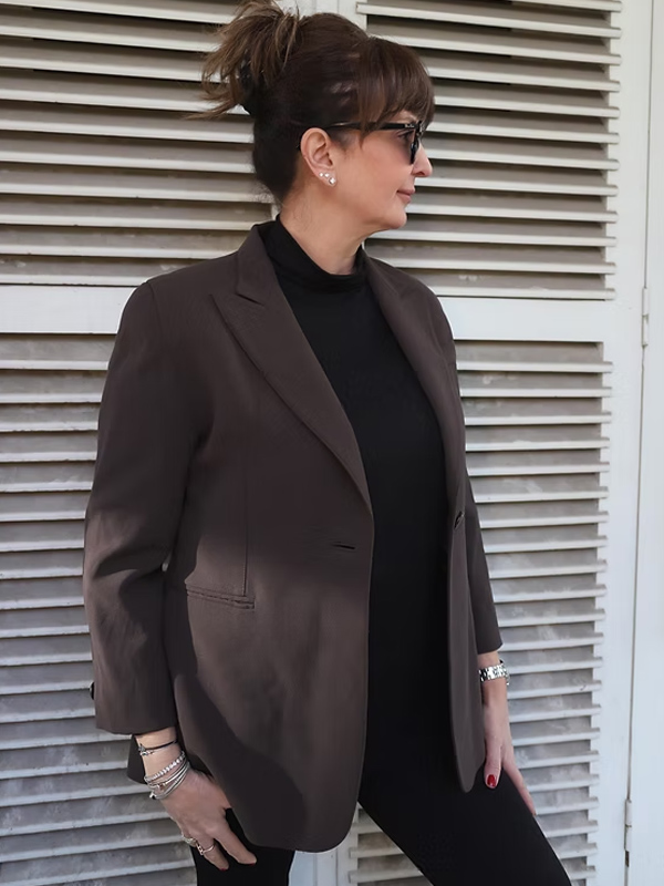 Vakko Tek Düğmeli Ceket