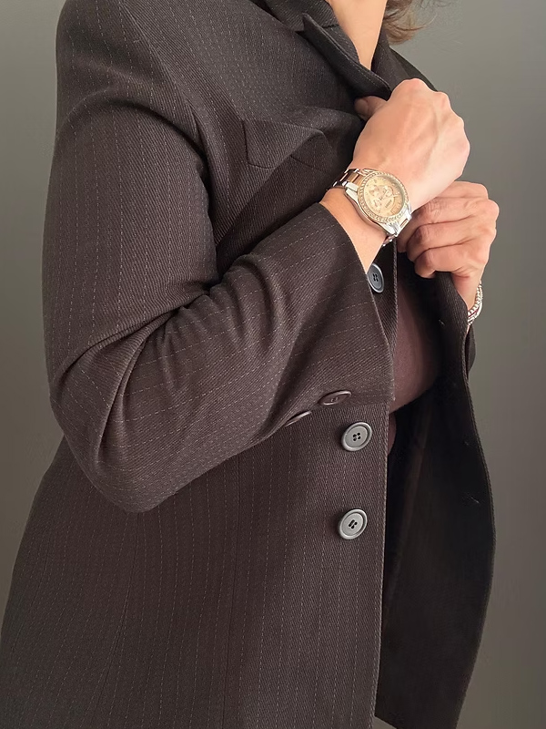 Vakko İnce Çizgili Ceket