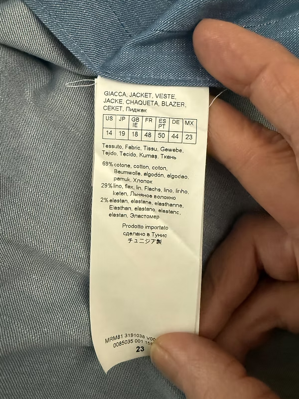 Marina Rinaldi Jean Ceket