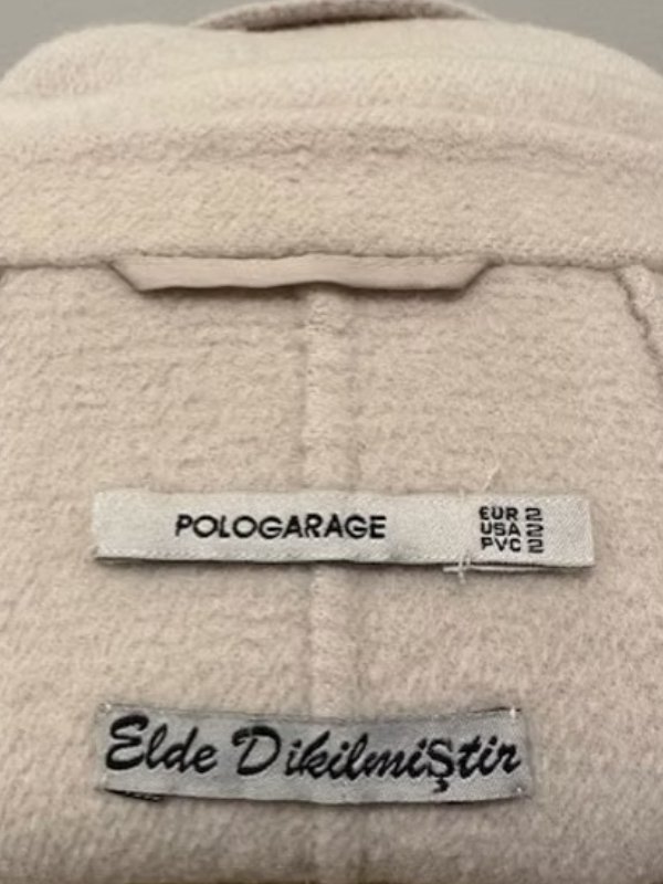 Polo Garage %100 Yün Handmade Ceket