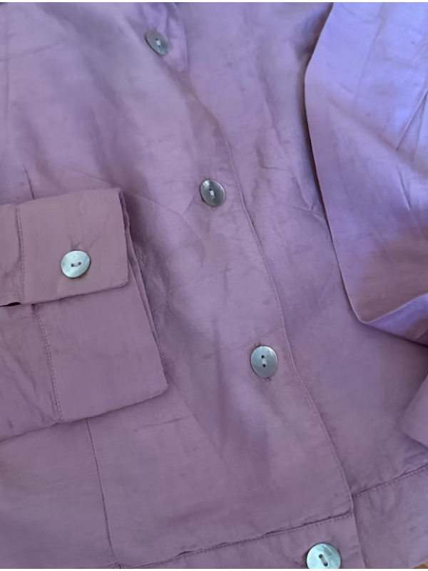 Vintage Tafta Crop Ceket