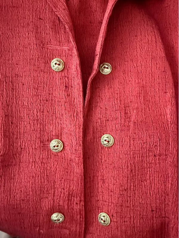 Vintage Özel Dikim İnce Ceket