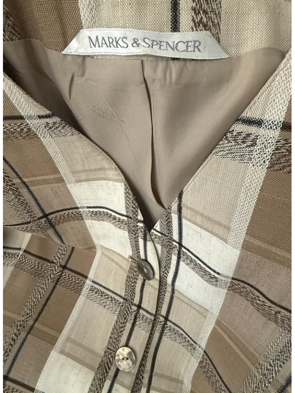 Vintage Marks & Spencer Ekose Ceket