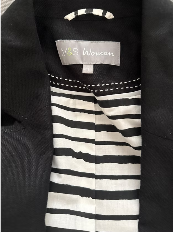 M&S Keten karışımlı Ceket