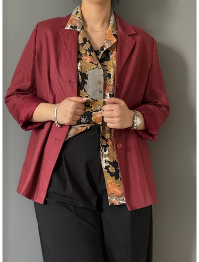  Vintage Altimod Keten Ceket