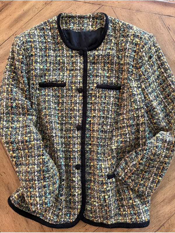 Vintage Oversize Tüvit Ceket