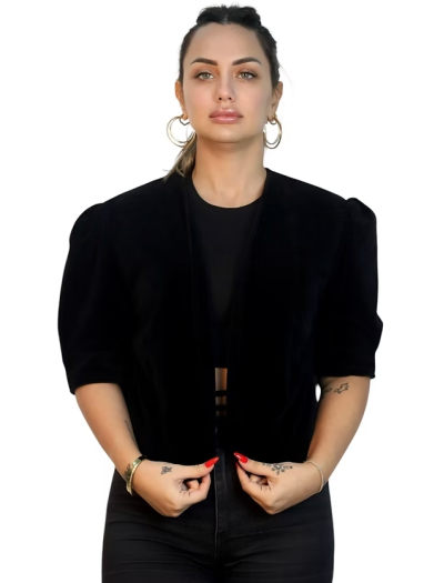 Kadife Vintage Bolero/Ceket
