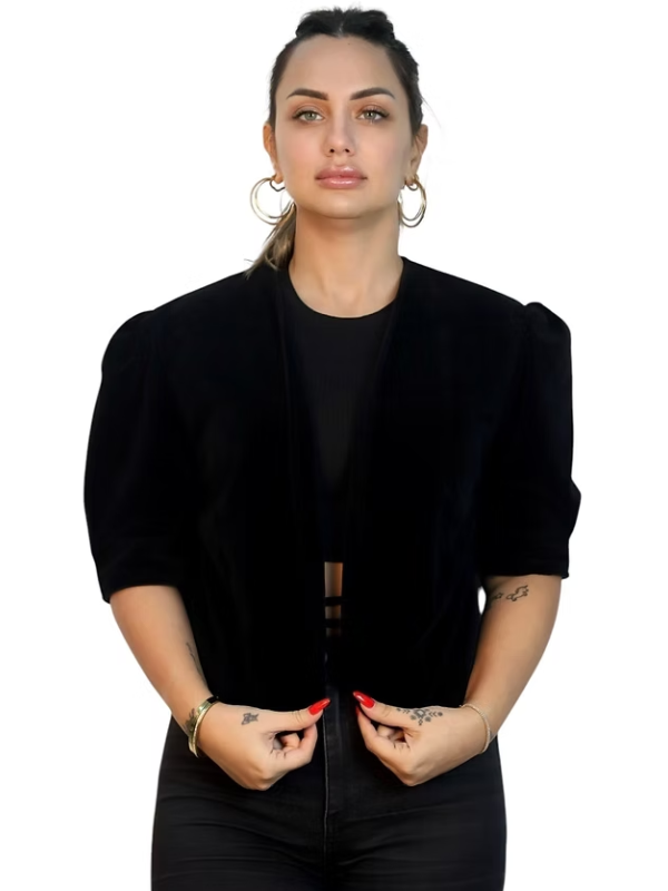 Kadife Vintage Bolero/Ceket