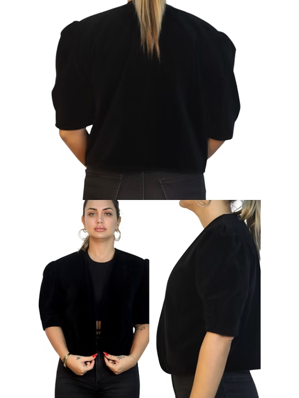 Kadife Vintage Bolero/Ceket