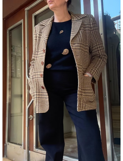 Beymen Vintage Ekose Ceket