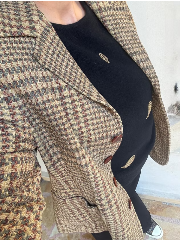 Beymen Vintage Ekose Ceket