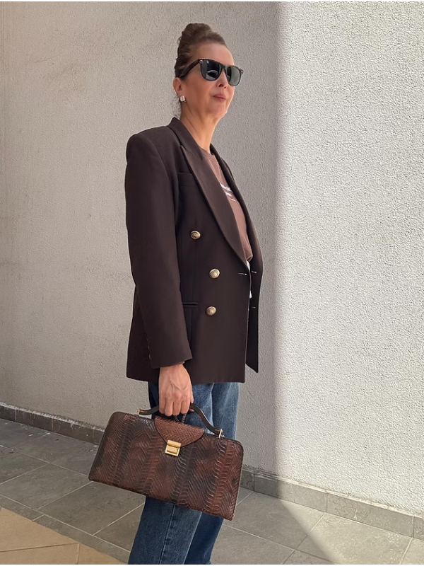 Exaltation-Paris Gold düğmeli Blazer