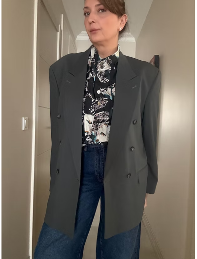 Vintage Made in Italy Boyfriend Blazer