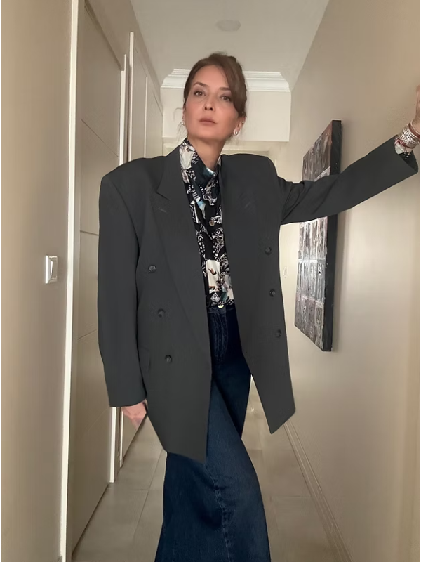 Vintage Made in Italy Boyfriend Blazer