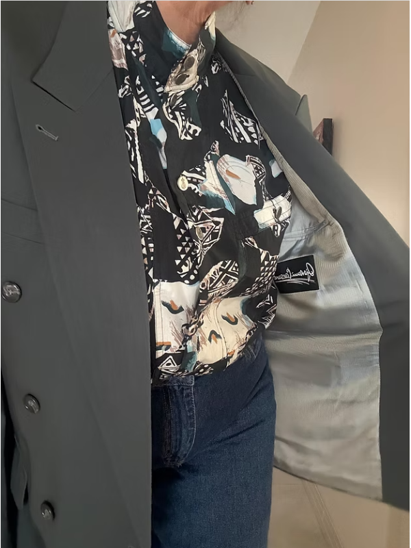 Vintage Made in Italy Boyfriend Blazer