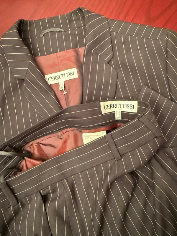 CERRUTI 1881 virgin wool takım