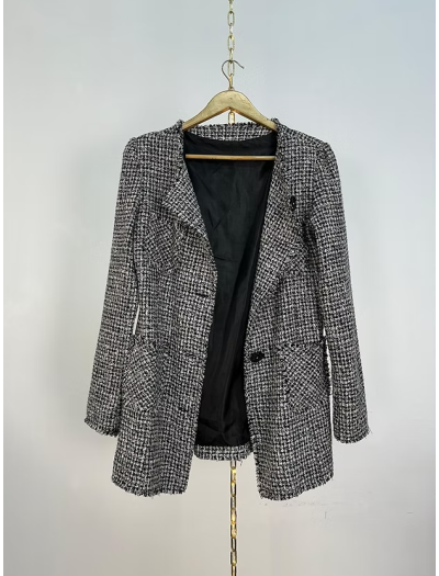 Vintage ince tüvit ceket