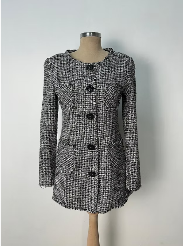 Vintage ince tüvit ceket