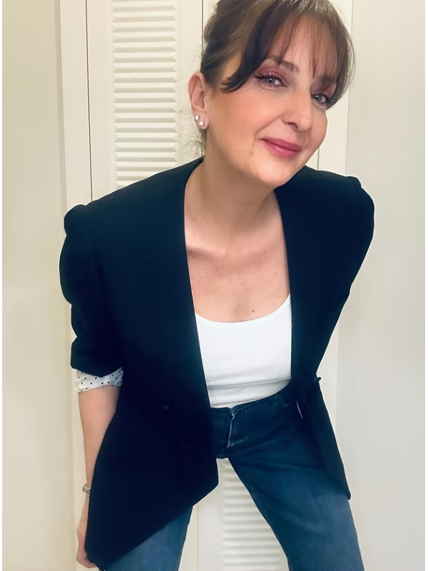 Vintage HMC/ Germany puantiye astarlı ince ceket