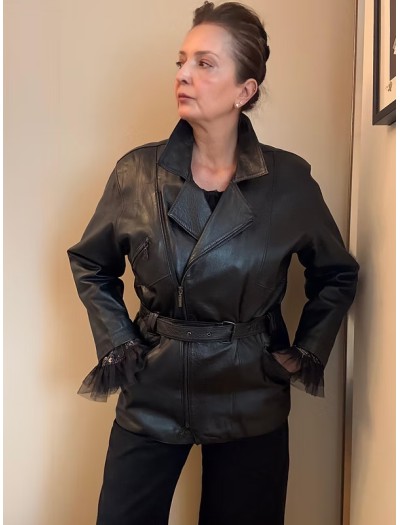 Vintage Deri Ceket / Mont