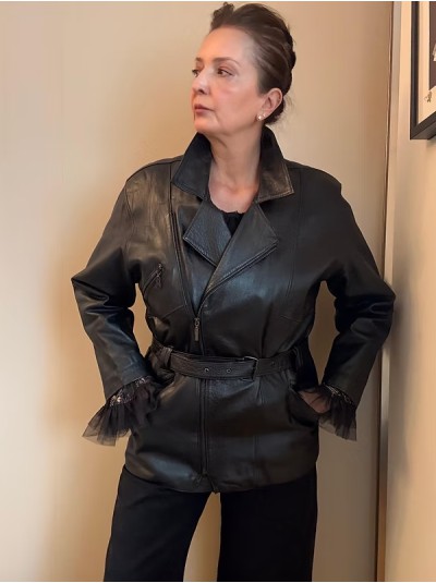 Vintage Deri Ceket / Mont