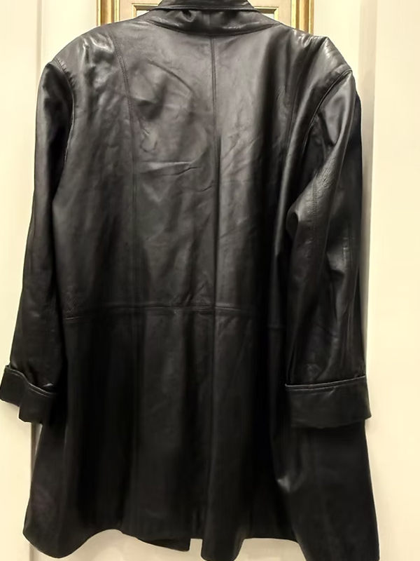 Vintage Kırcılar Oversize Deri Ceket