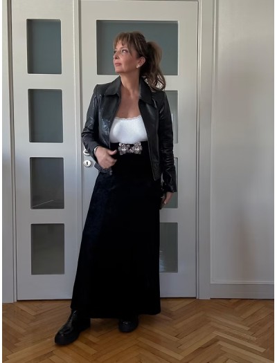 Vintage Jamie Page Deri Ceket