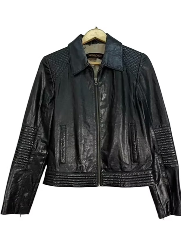 Vintage Jamie Page Deri Ceket