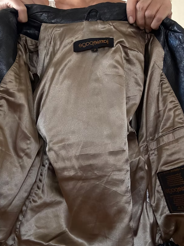 Vintage Jamie Page Deri Ceket