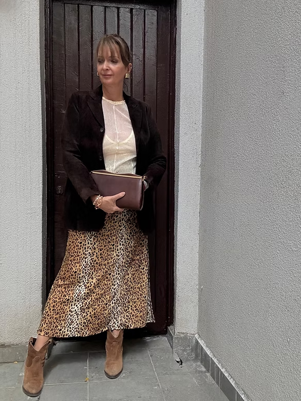 Vintage Kahverengi Süet Ceket