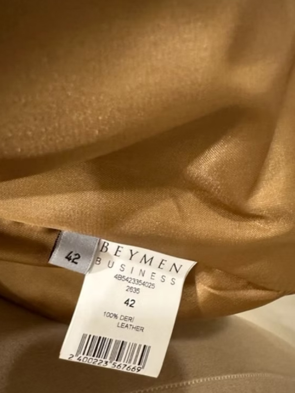 Beymen Business Vintage Deri Ceket