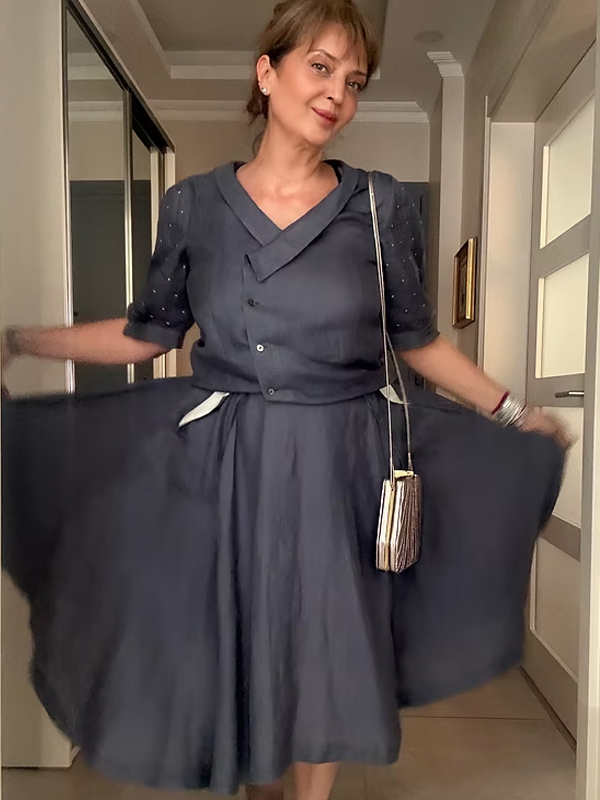 Vintage Made in Italy Keten Takım