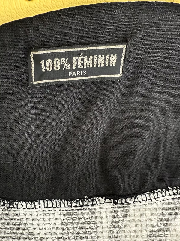 Vintage Animal Print Keten Kimono