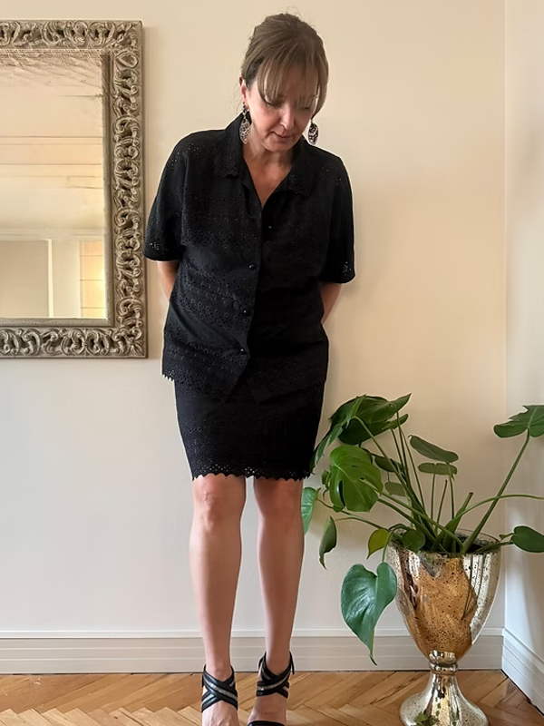 Vintage Güpür Takım