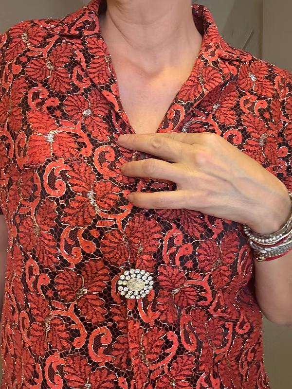 Vintage Dantel Ceket/ Gömlek