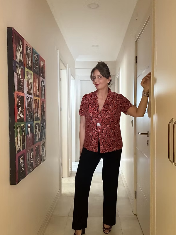 Vintage Dantel Ceket/ Gömlek