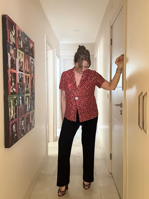 Vintage Dantel Ceket/ Gömlek