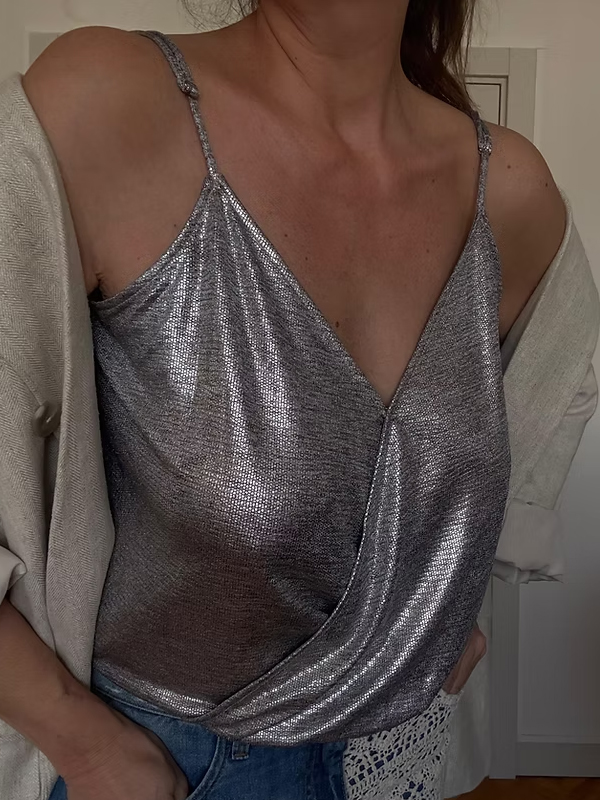 Guess Metalik Bodysuit