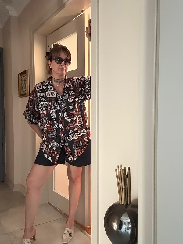 Naf Naf Multicolor İpek Gömlek