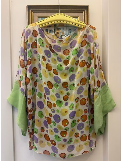 Vintage Büyük Beden Şifon Takım Vintage Büyük Beden Şifon Takım