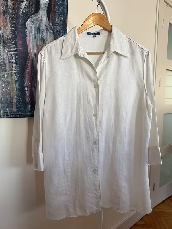 Vintage Keten Gömlek