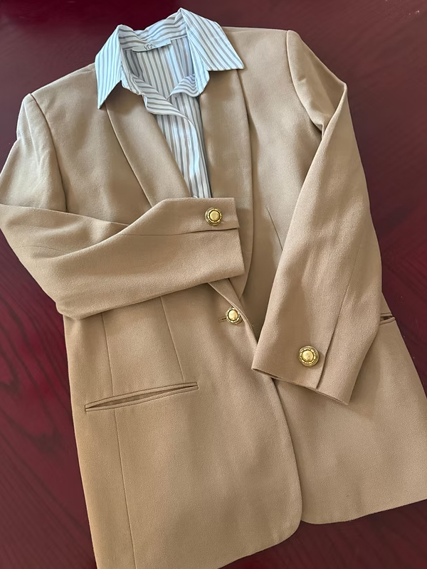 Vintage Çizgili Gömlek